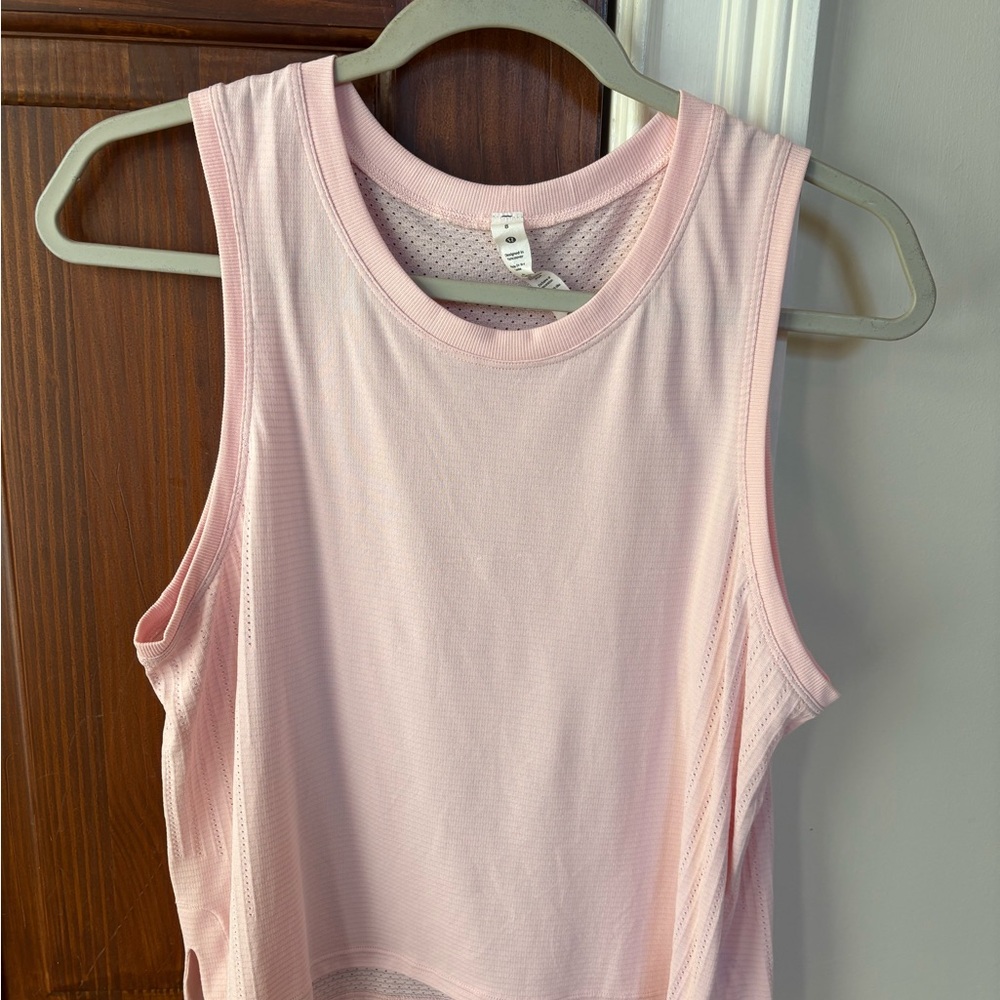 Lululemon Women's Pink Sleeveless Top